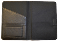 Black Junior Leather Notebook
