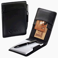 Black Leather Jotter Covers